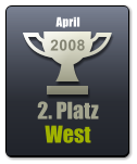 2. Platz West 2008 April